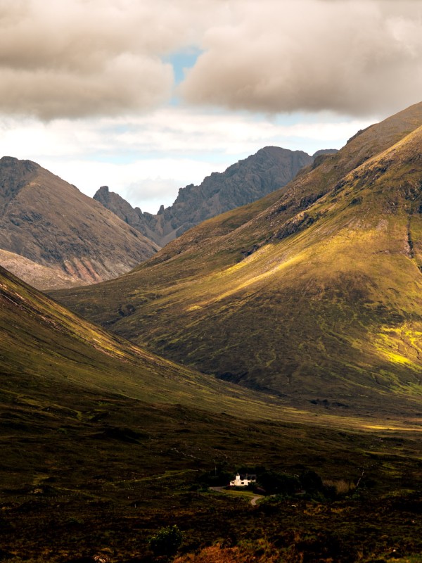 Herbstleuchten in den Highlands